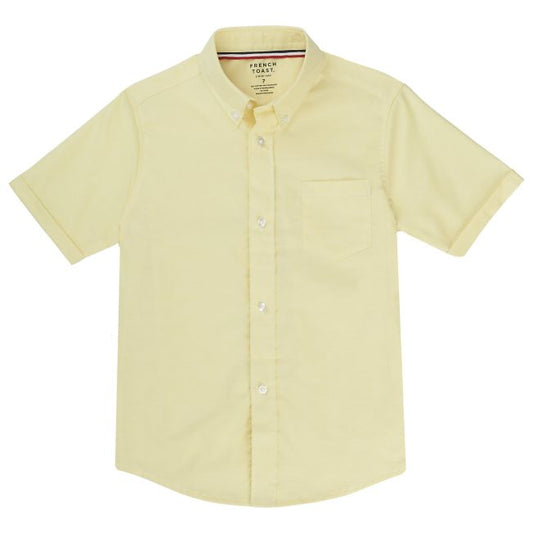 BROADCLOTH  SHORT SLEEVE YELLOW (8041Y)